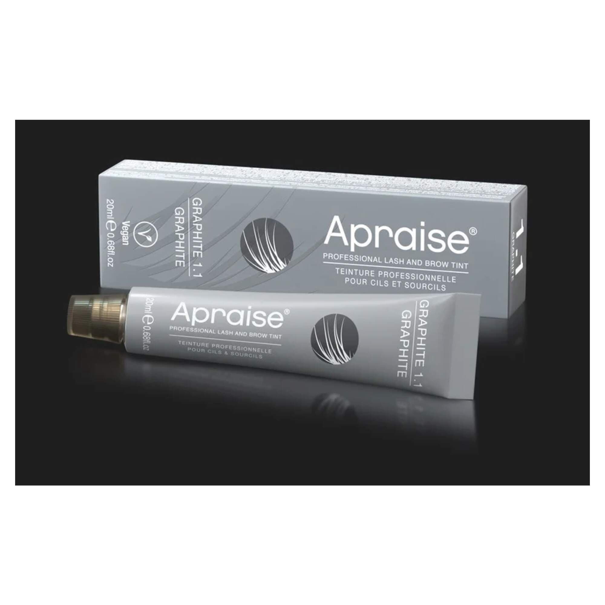 Apraise - Eyelash & Eyebrow Tint - Graphite Vegan - No. 1.1 - Image 2