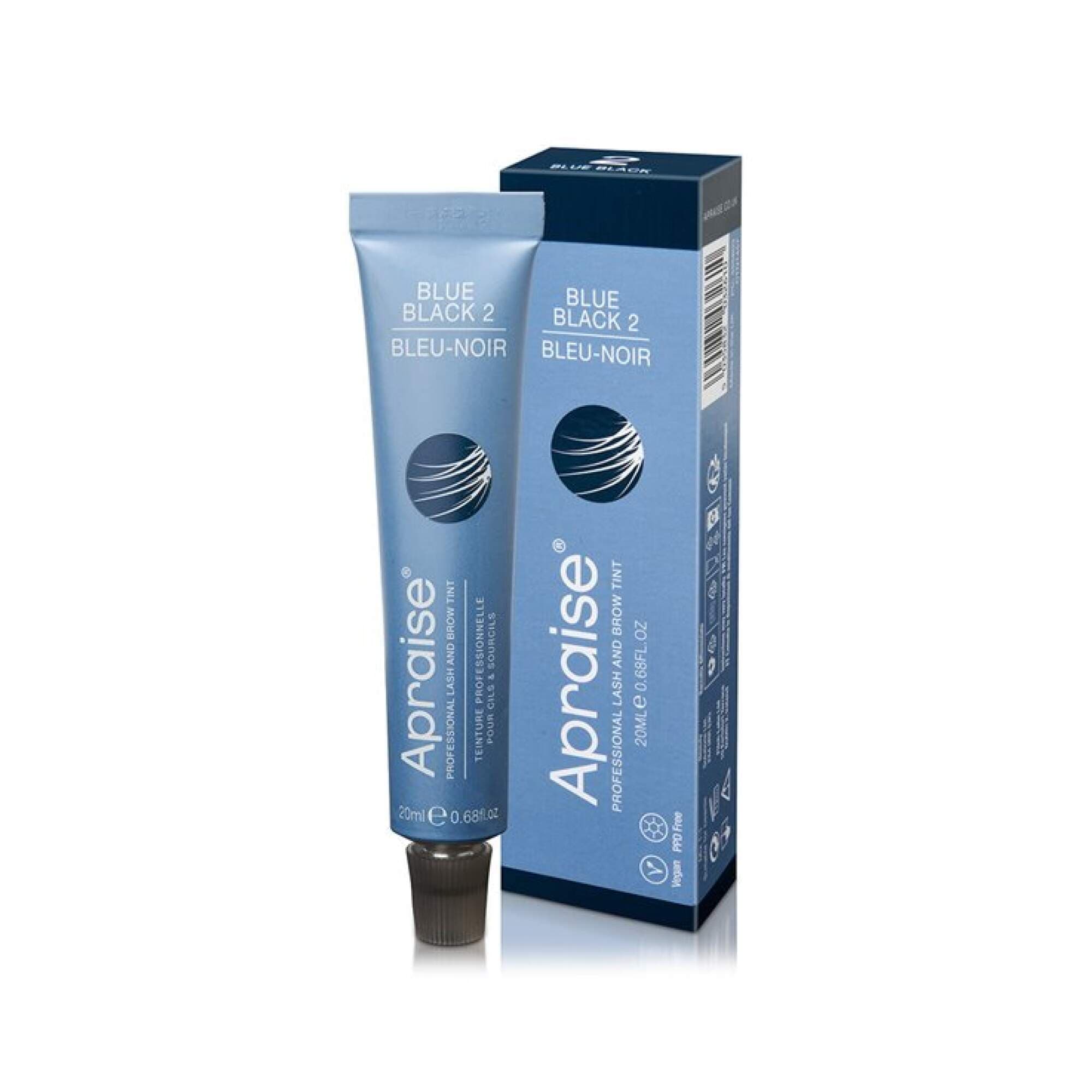 Apraise - Eyelash & Eyebrow Tint - Blue Black Vegan - No. 2 - Image 2