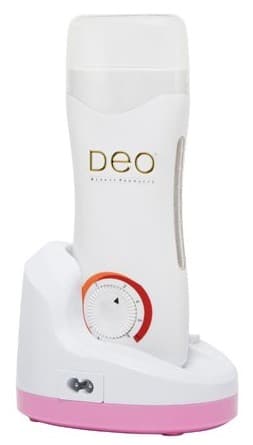 DEO - ROLLER WAX HEATERS - 100g - Pink & White Base Unit 