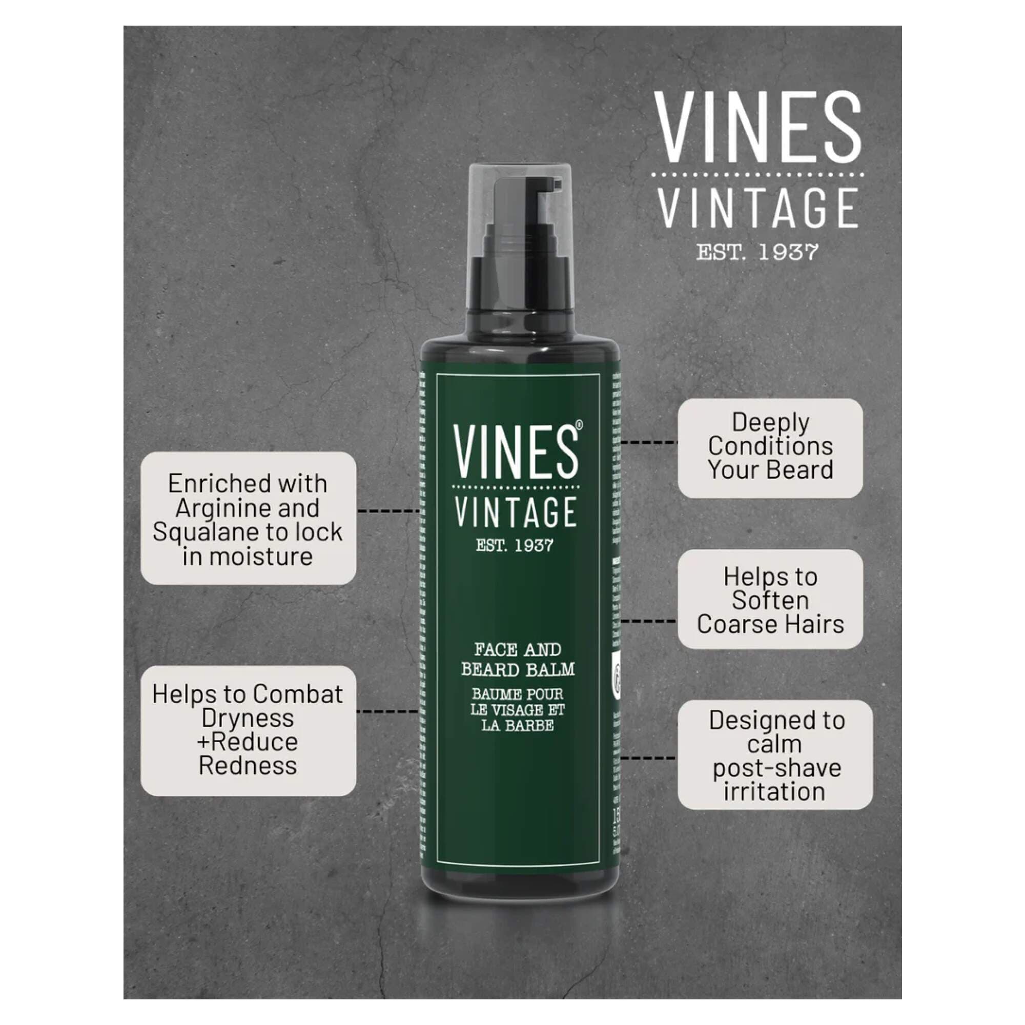 VINES VINTAGE - SHAVE - Face & Beard Balm - Image 2