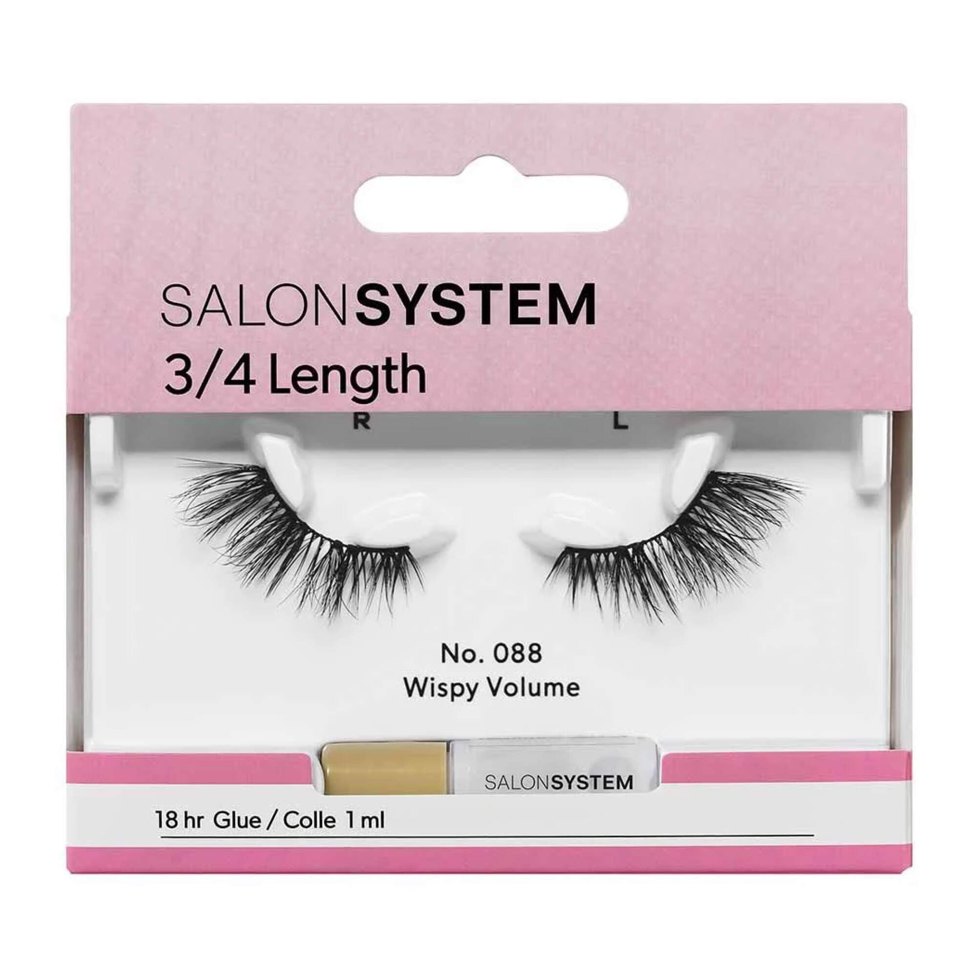 Salon System - STRIP LASH - 3/4 Length - 088