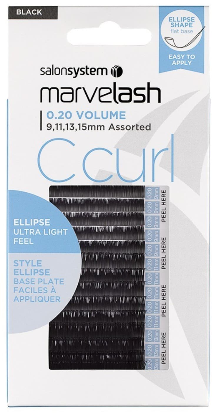 Salon System - EXTENSION - C-Curl 0.20 Volume - 9,11,13,15mm