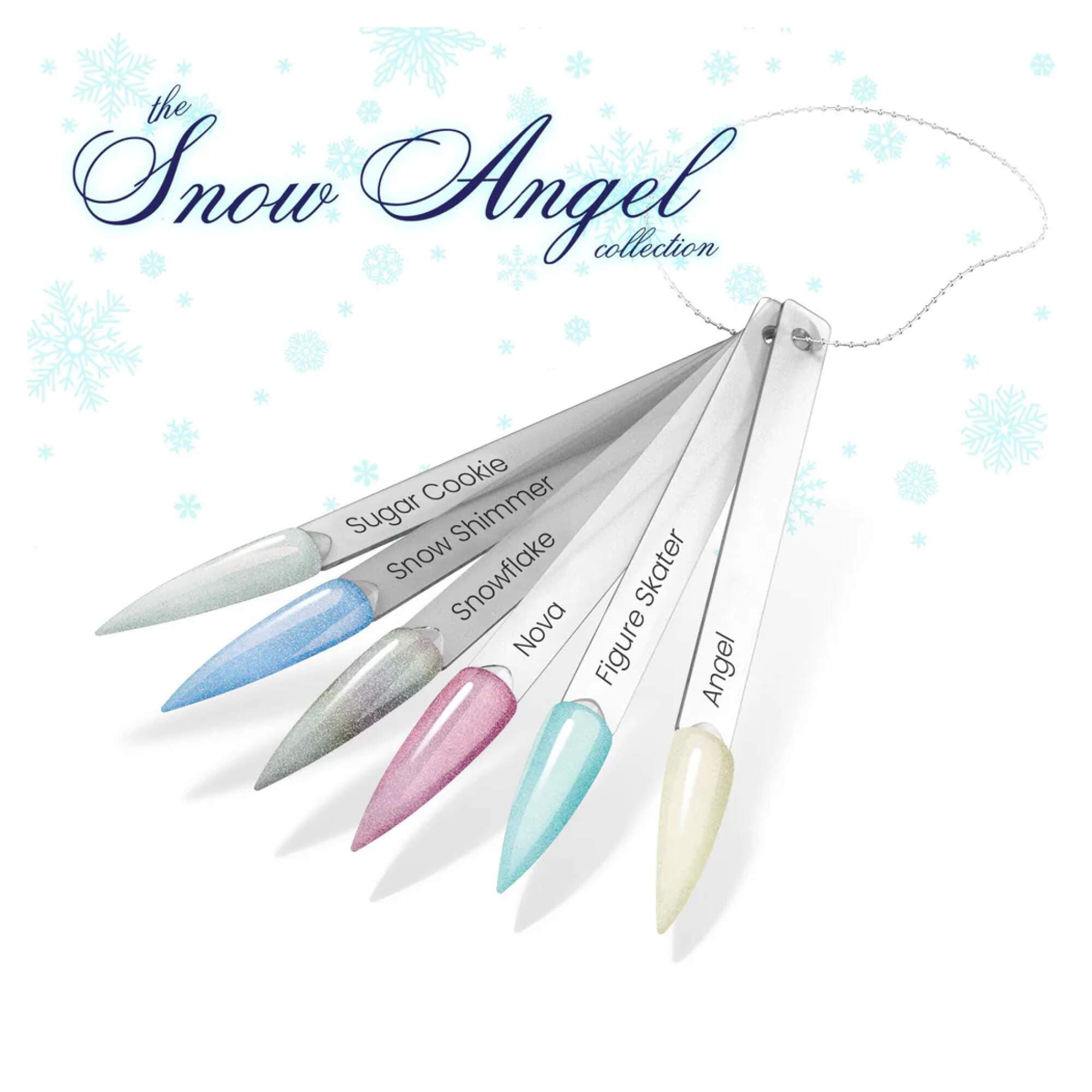 HALO GEL POLISH -- Colour Pops - Snow Angel (6pc)