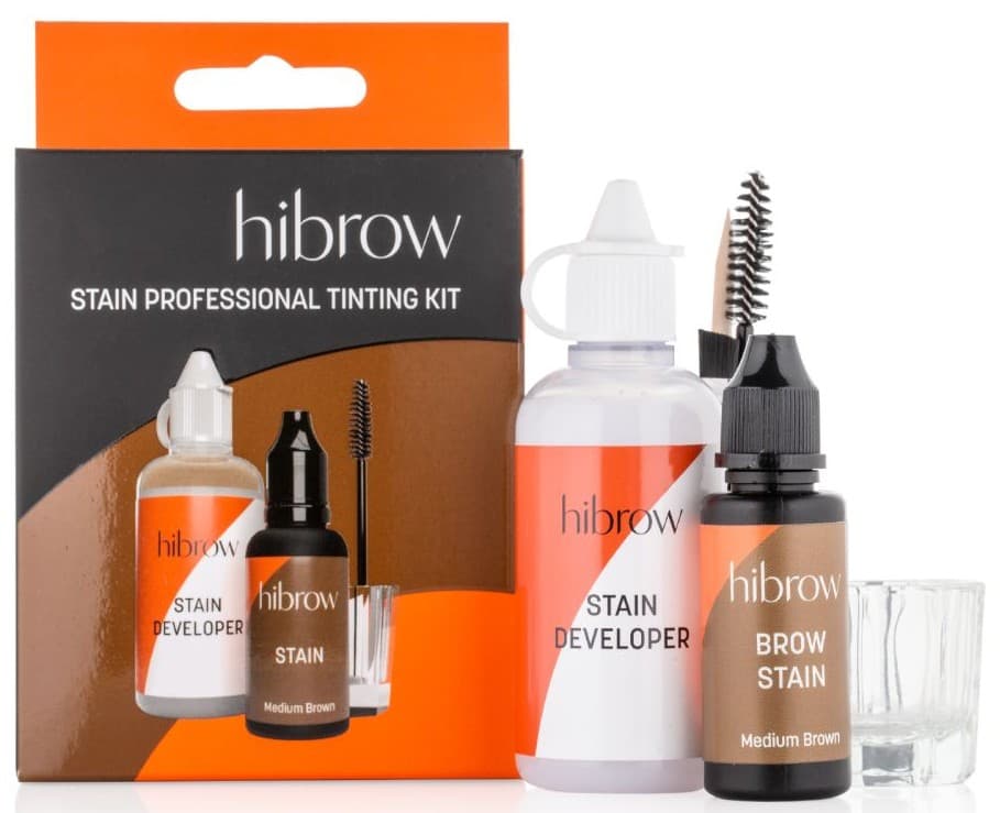 Hi Brow - Brow Tinting - Brow Stain Professional Medium Brown Kit