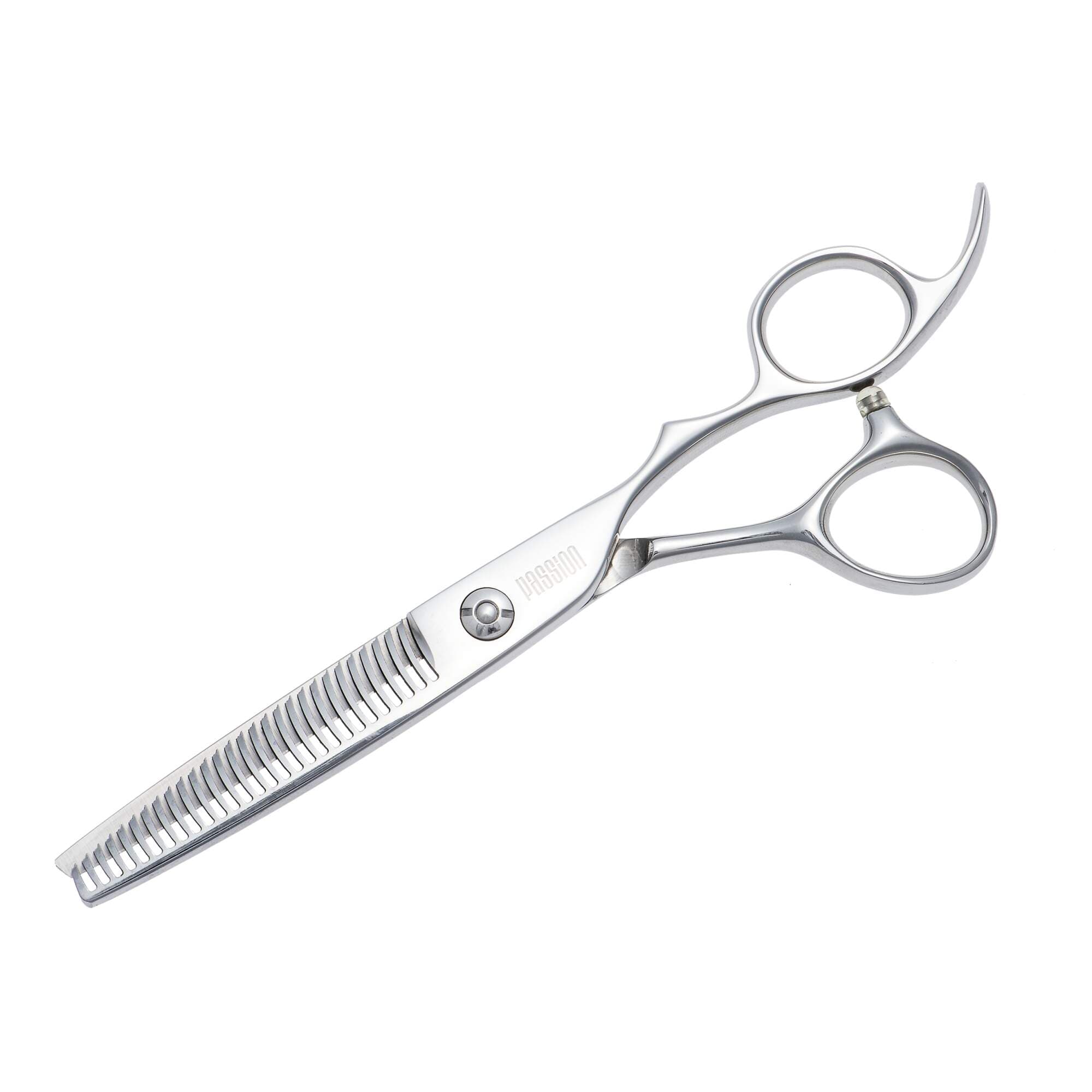 PASSION SCISSORS - STAINLESS - 2 Step Thinner - 6" 28 teeth