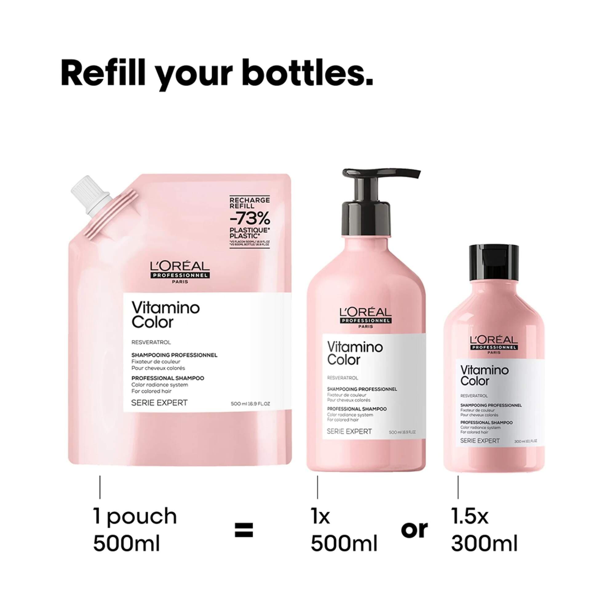 Serie Expert - Vitamino - Shampoo - 1000ml REFILL - Image 2