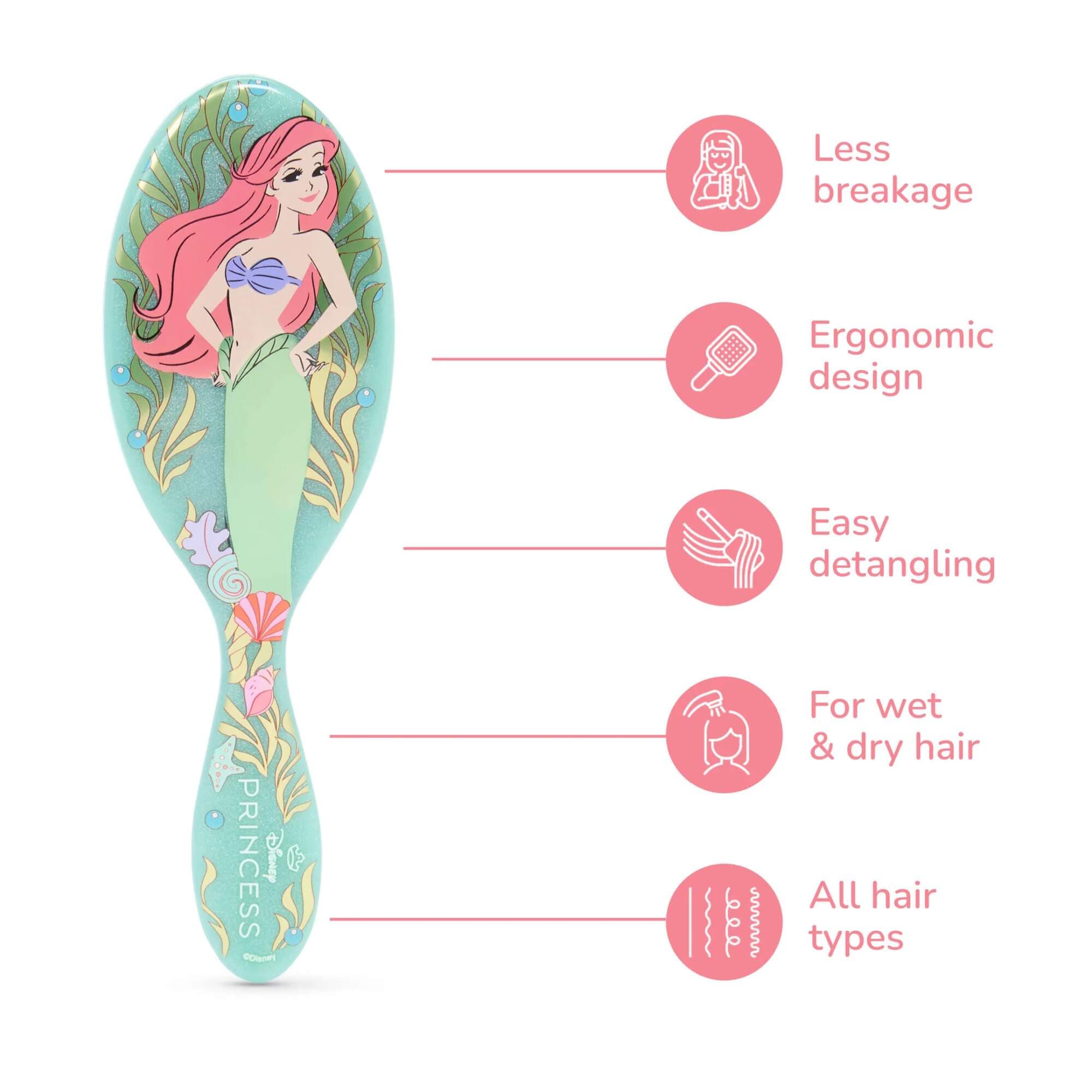 Wet Brush - Original Detangler - Dreamy Princess - Ariel - Image 3