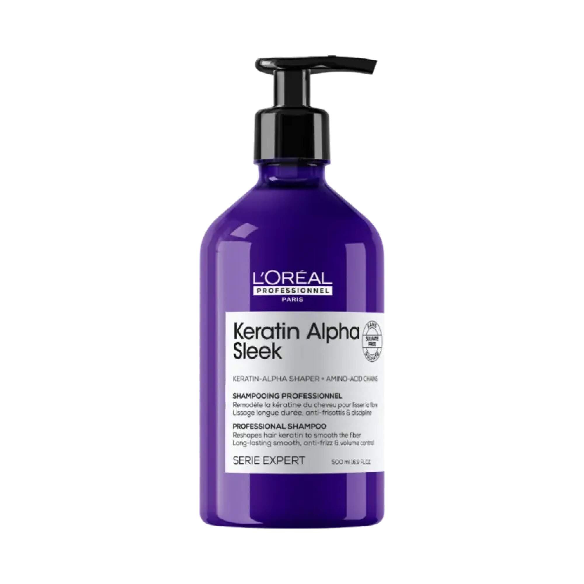 Serie Expert - Keratin Alpha Sleek - Shampoo - 500ml