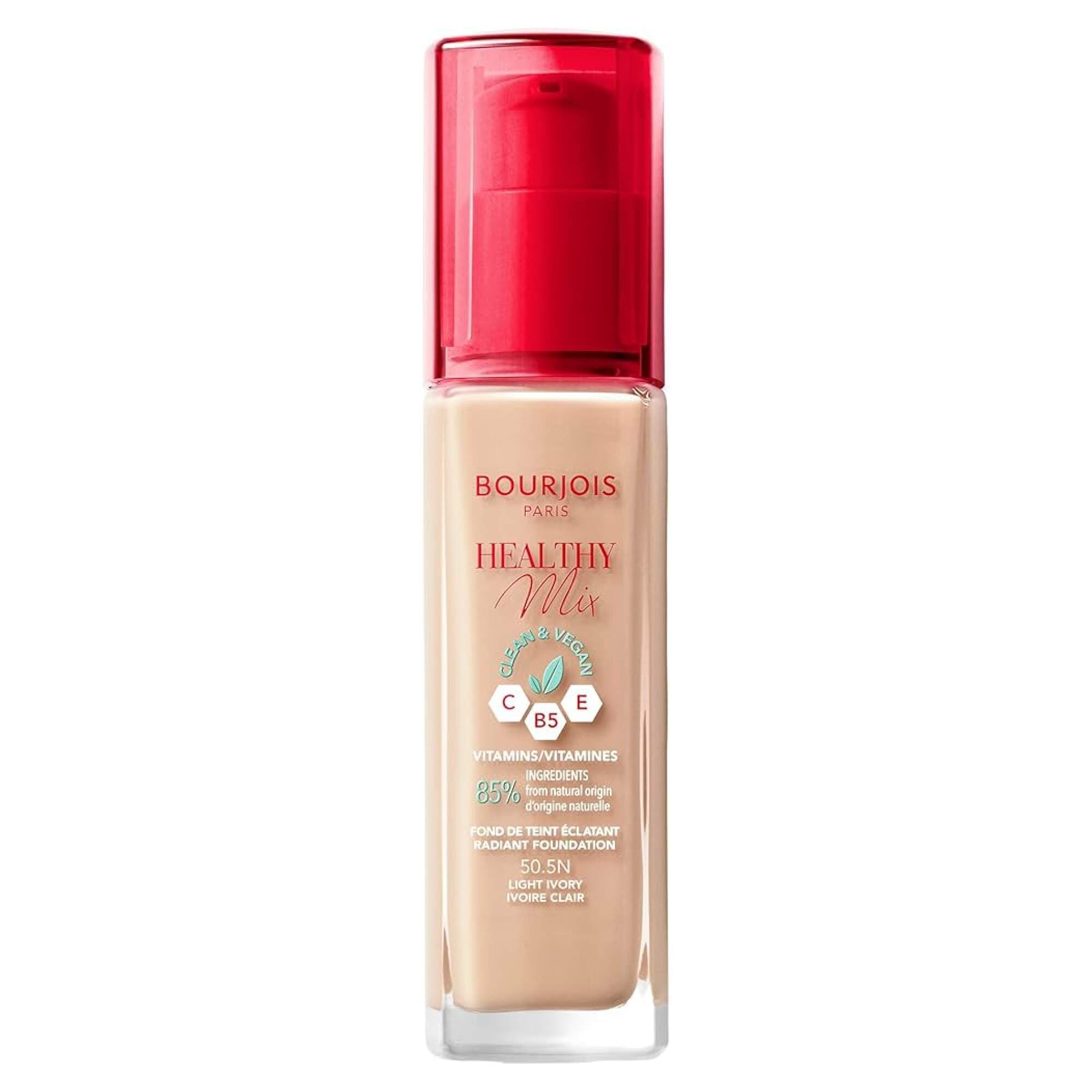BOURJOIS - Healthy Mix Clean Foundation 50.5N  (Light Ivory)