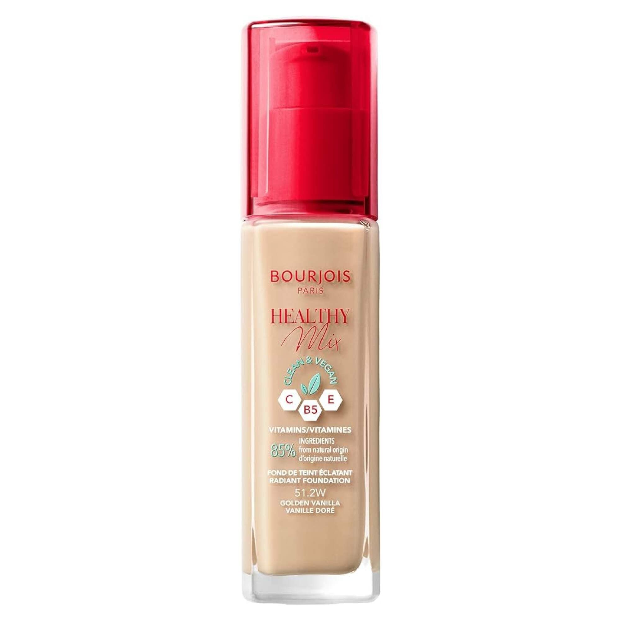 BOURJOIS - Healthy Mix Clean Foundation 51.2W  (Golden Vanilla)