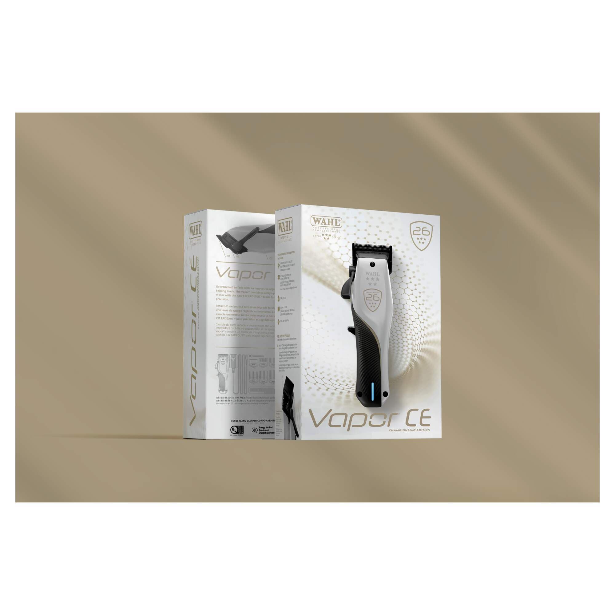 Wahl - Cordless Clipper - Vapor - Championship Edition - AVAILABLE FROM THE 26th MAY - Image 2
