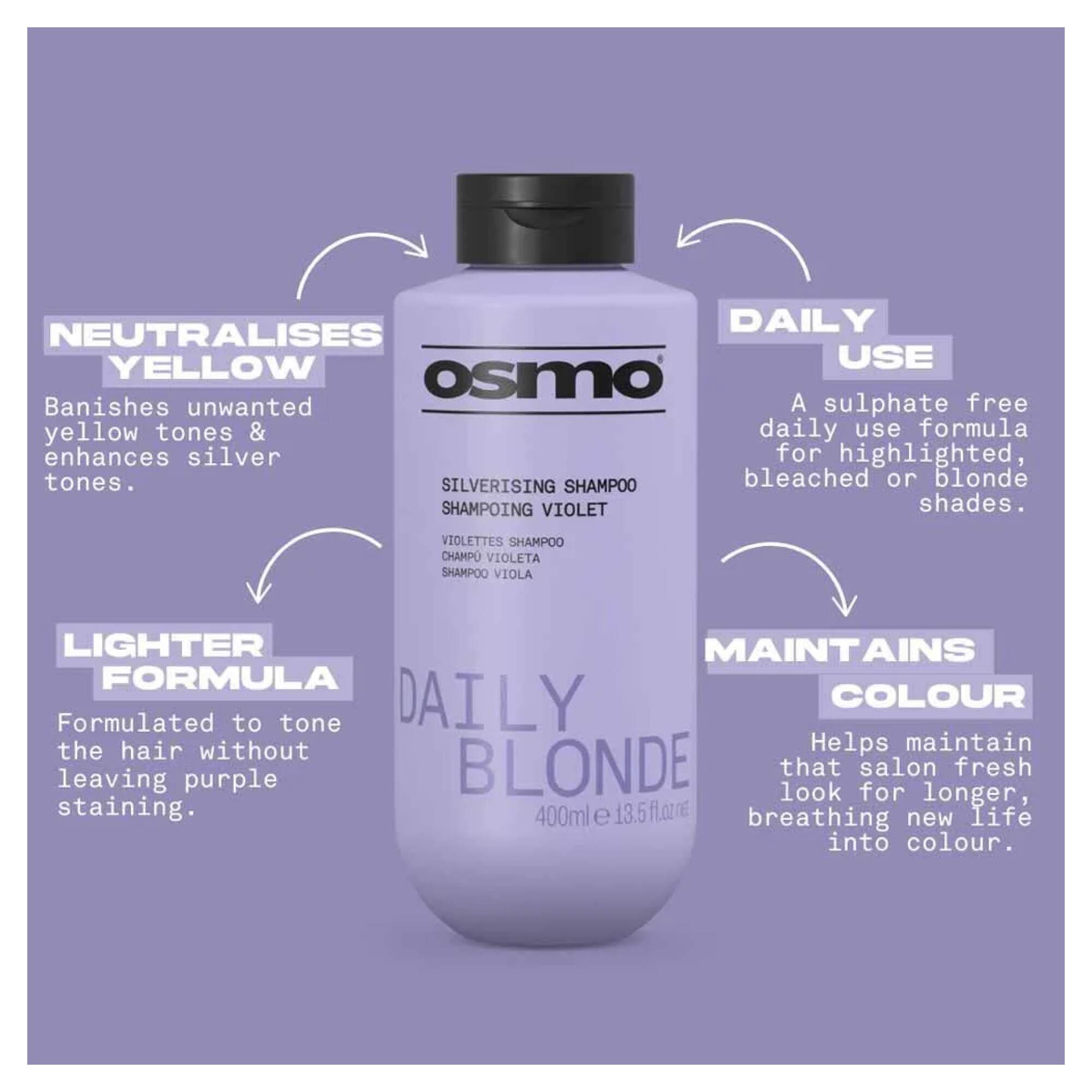 NEW OSMO - Daily Blonde - Shampoo - 100ml - Image 2