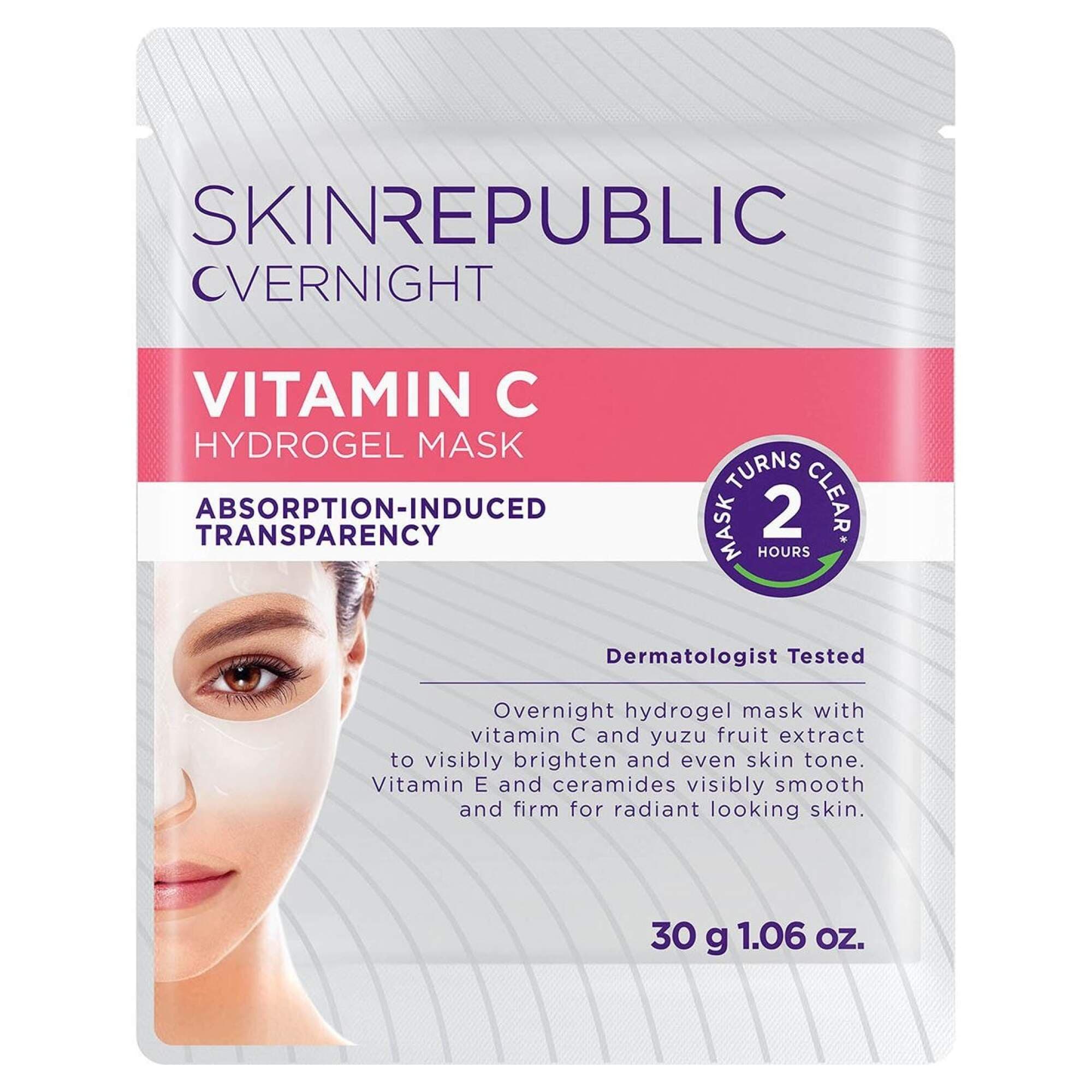 SKIN REPUBLIC - FACE SHEET MASK - Vitamin C Overnight Hydrogel