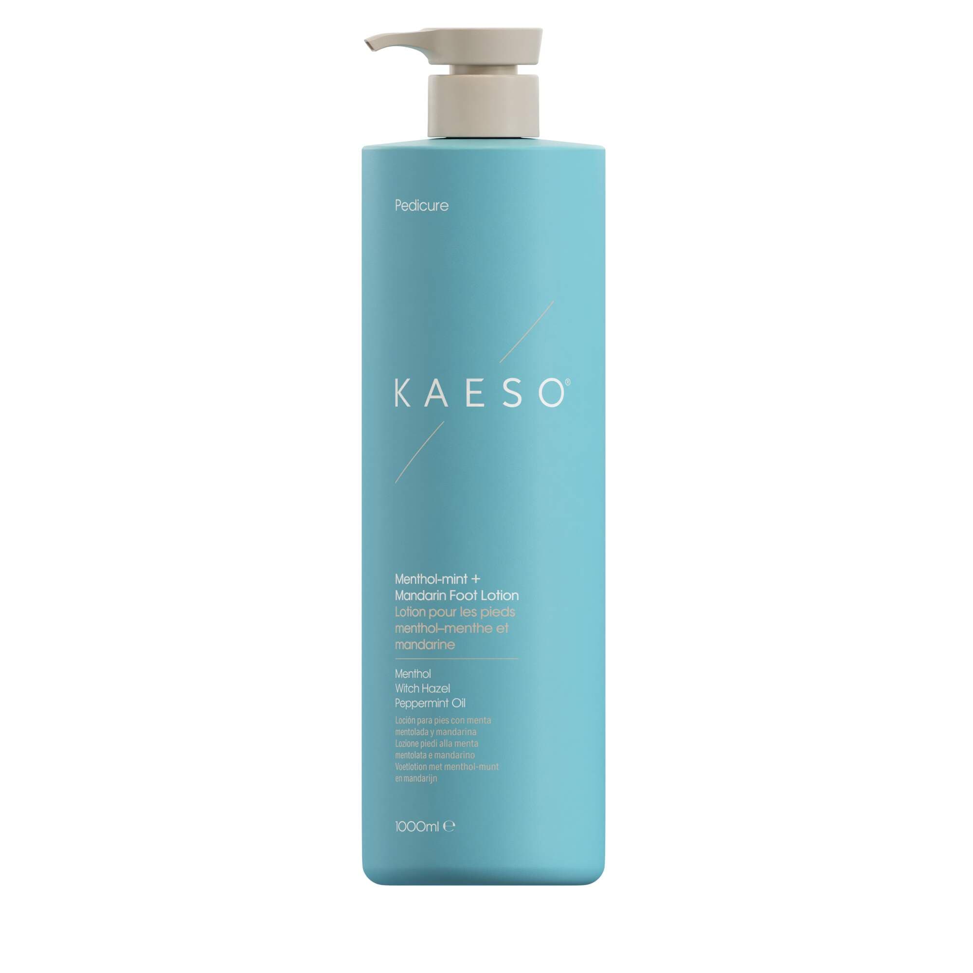 KAESO PEDICURE - Menthol- Mint & Mandarin Foot Lotion 1000ml