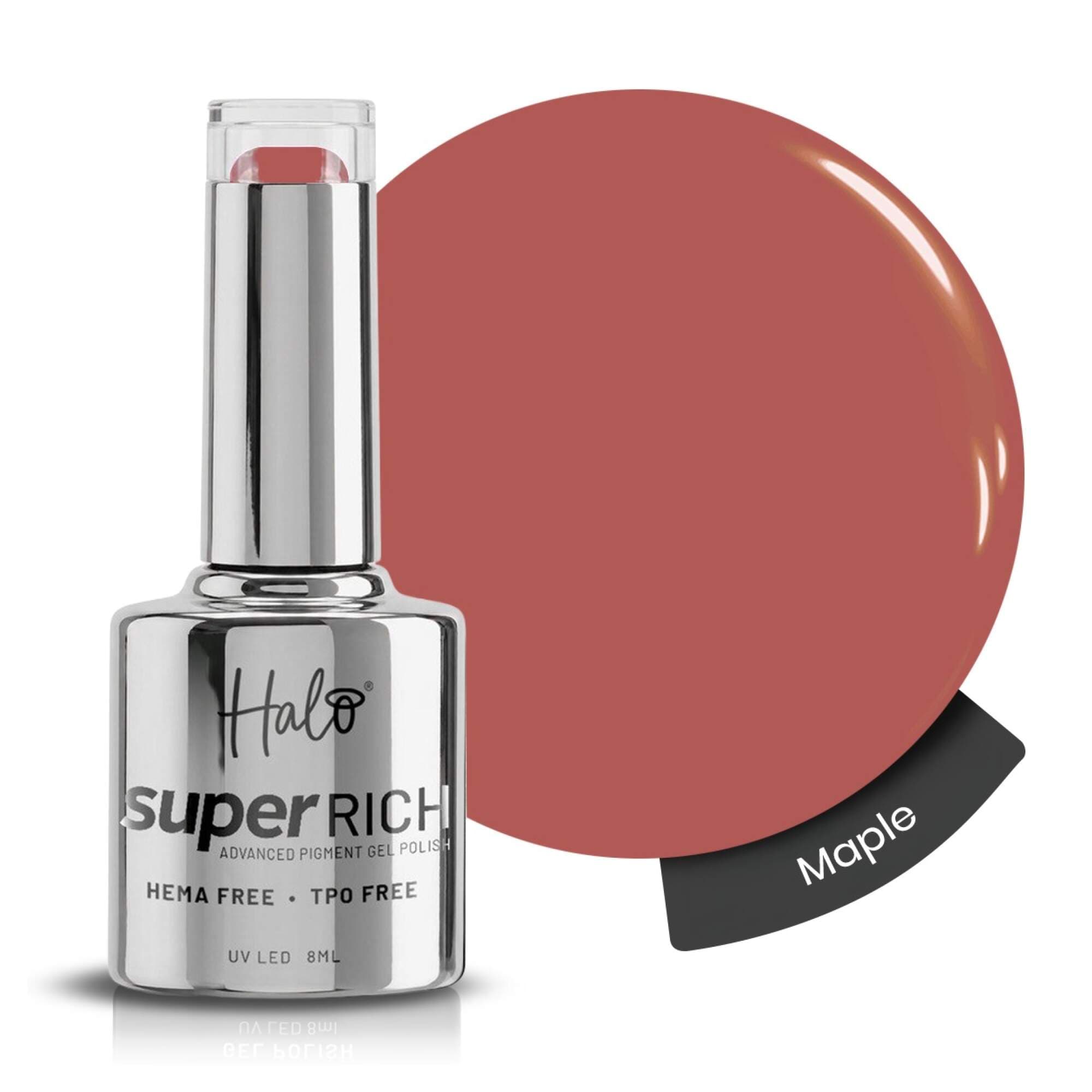 Halo Super Rich Maple Gel Polish - 8ml
