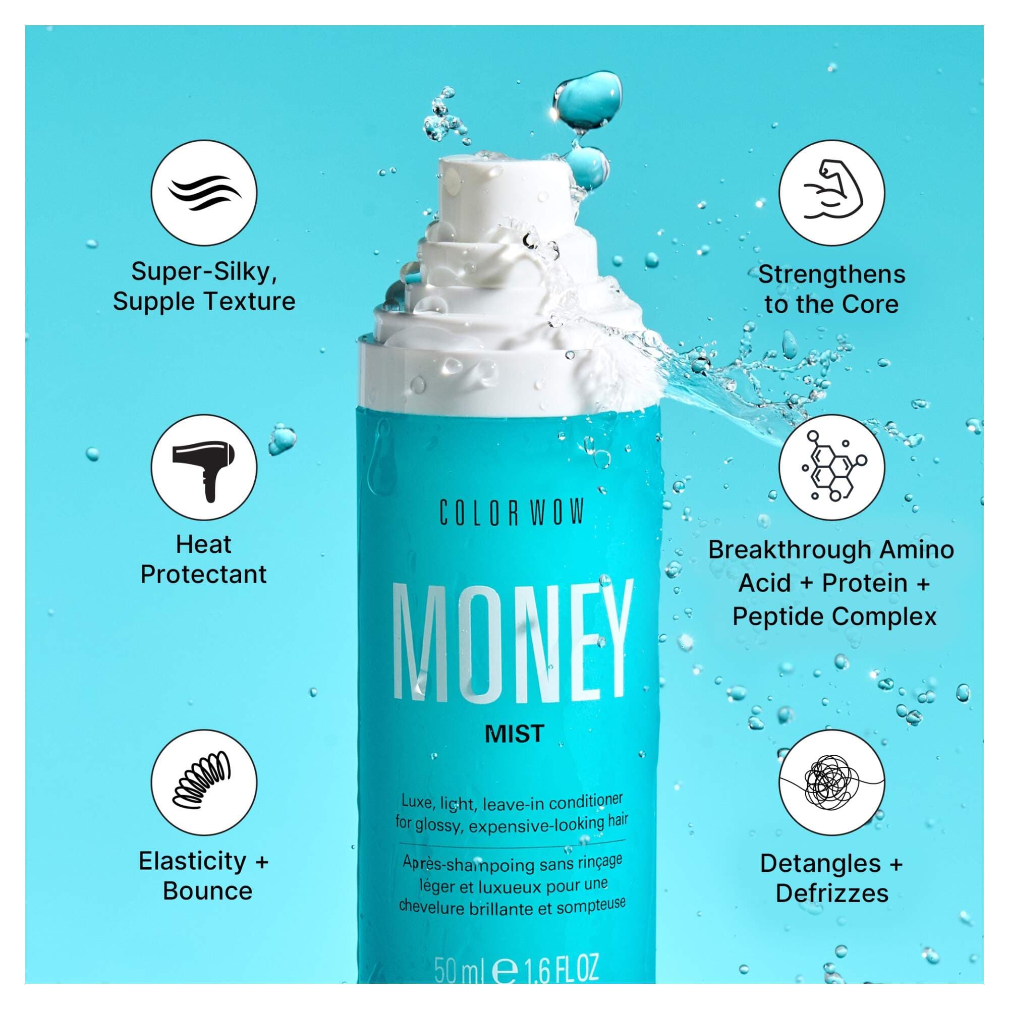 Color Wow Travel Money Mist 50ml - Image 3