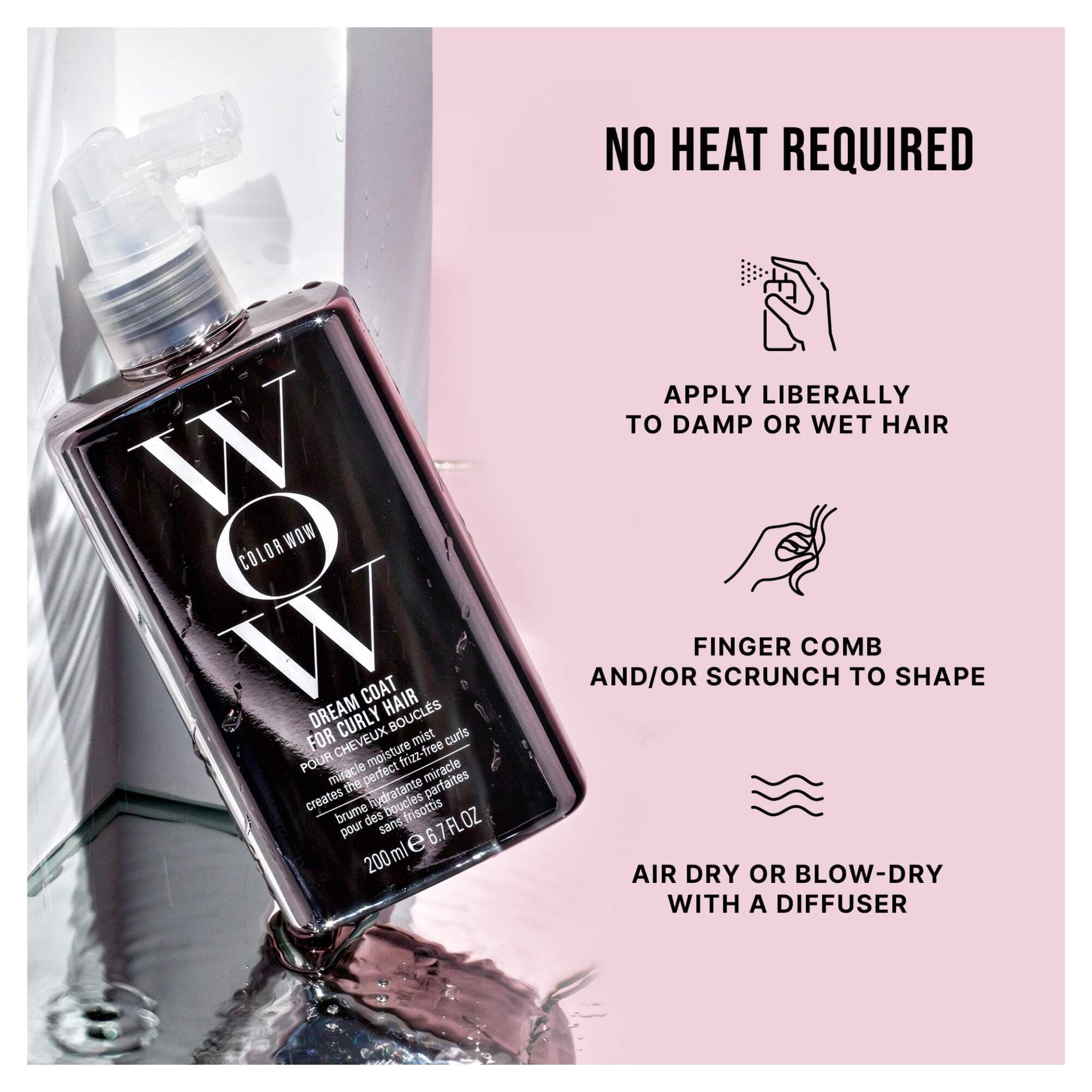 Color Wow Dream Coat for Curly Hair 200ml - Image 5