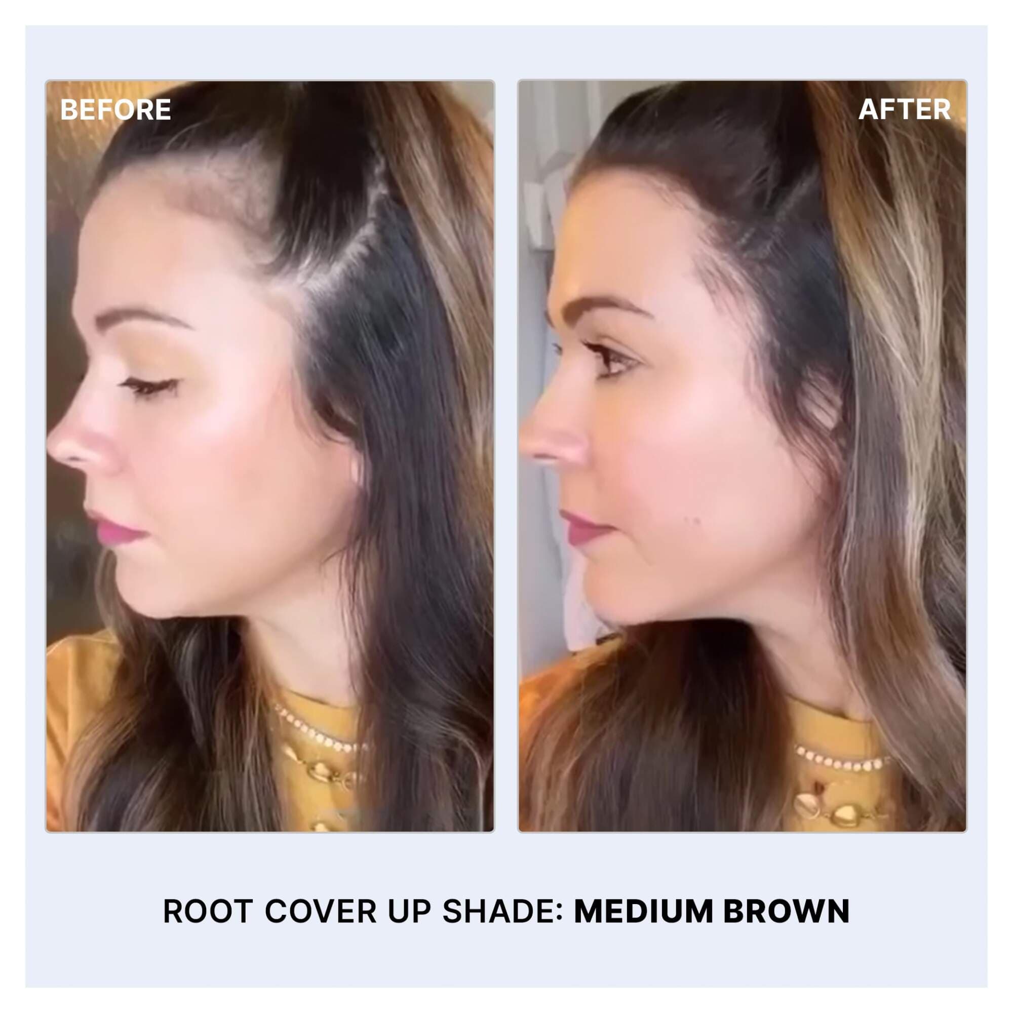 Color Wow Root Cover Up - Medium Brown 2.1g - Image 2