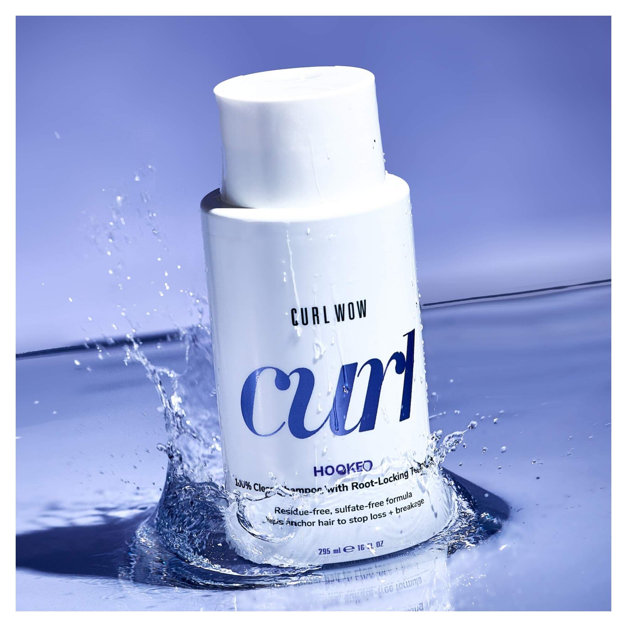 Color Wow Curl Wow Hooked Clean Curl Shampoo 295ml - Image 4