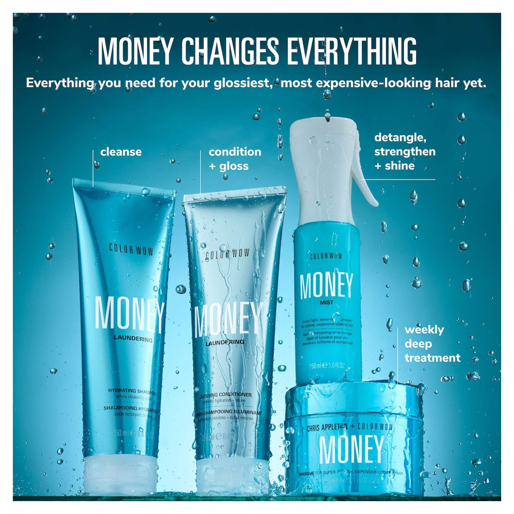 Color Wow Money Laundering Shampoo 250ml - Image 9