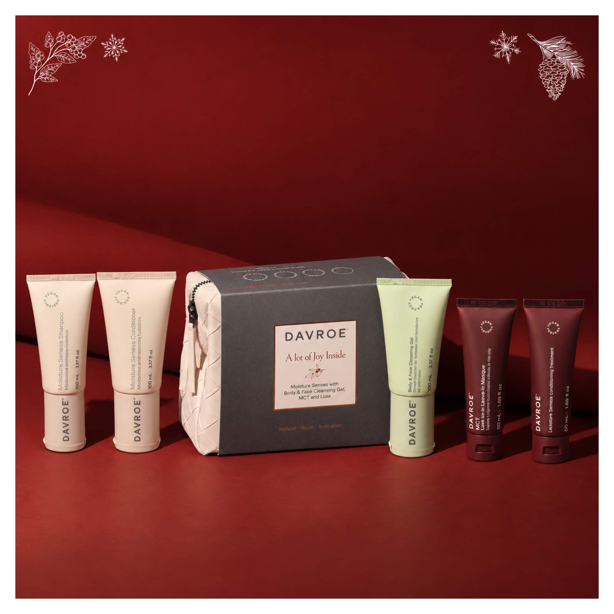 Davroe Moisture Senses Travel Gift Bag