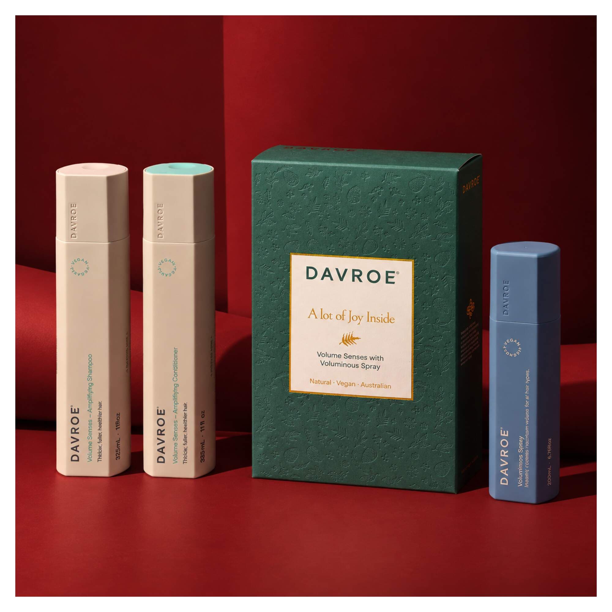 Davroe Volume Senses Trio Gift Box