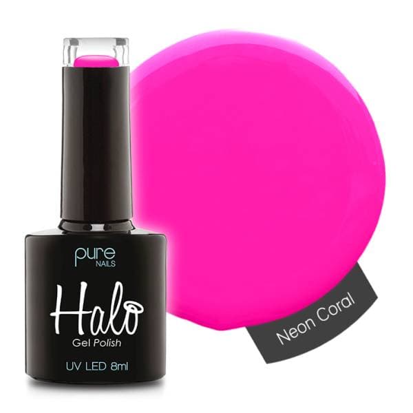Halo Gel Polish - Neon Coral