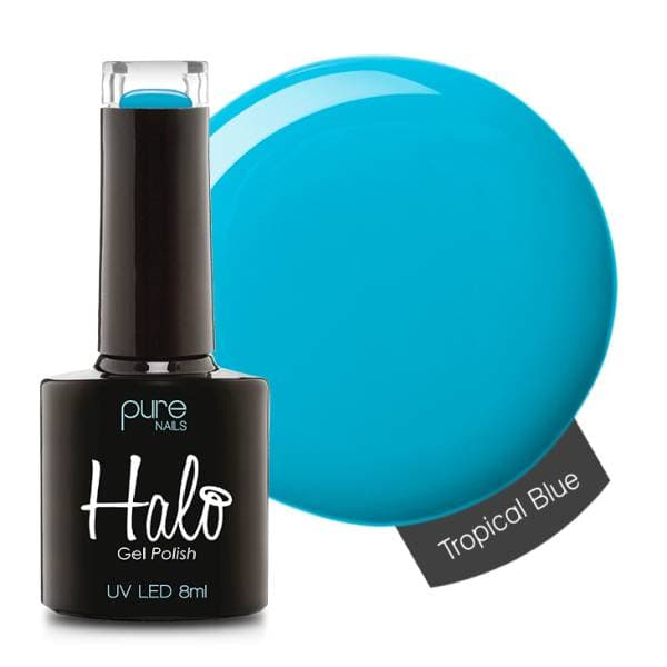 Halo Gel Polish - Beach Party - Tropical Blue