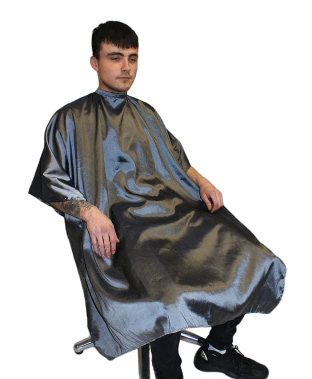 Hair Tools Two-Tone Unisex Gown - Gun Metal