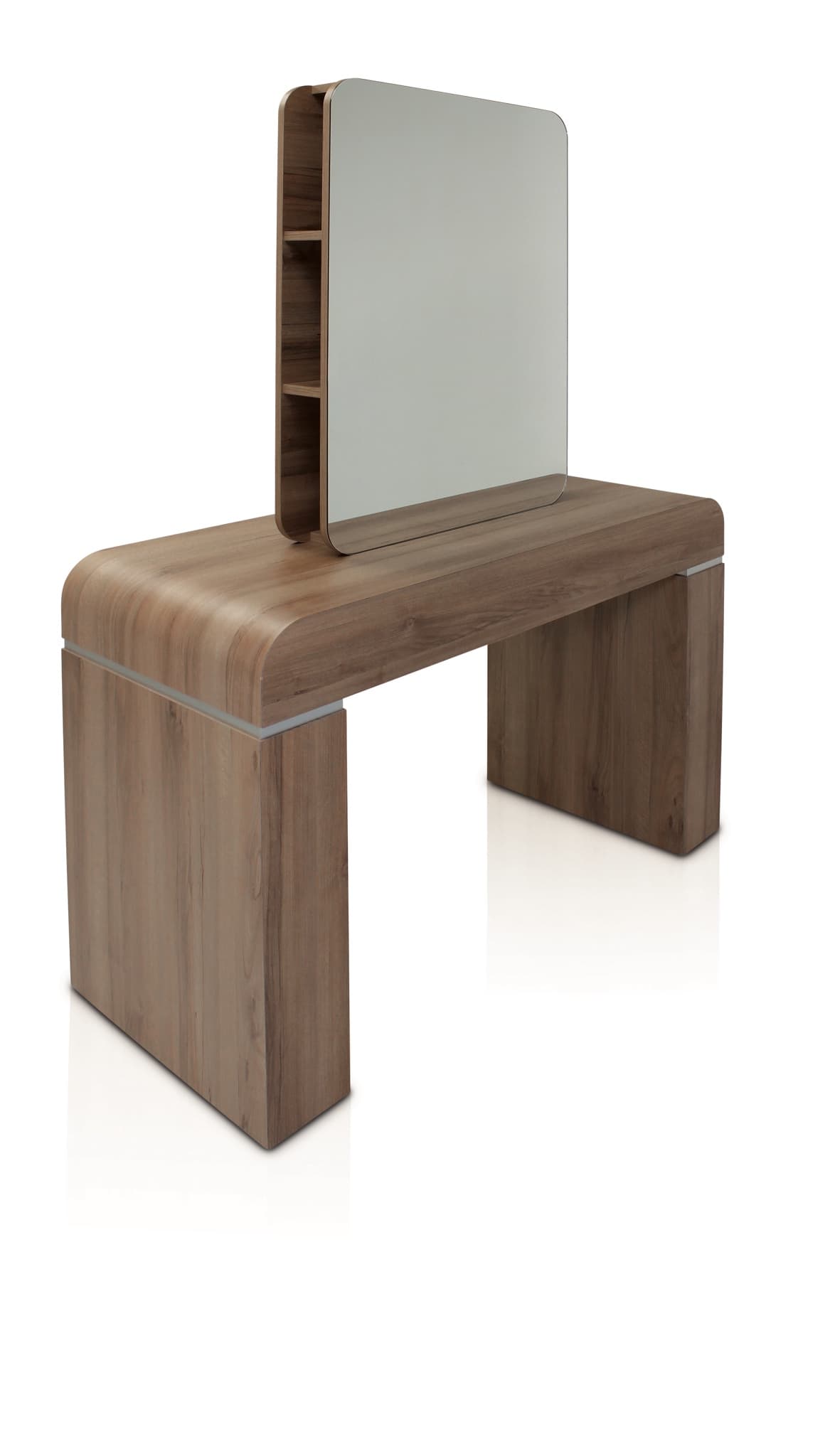 Lunar Two Position Island Unit Storage Mirror