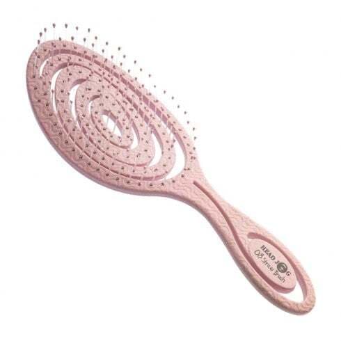 HEAD JOG BRUSH - 08 - Straw Brush Nude Blush Orchid