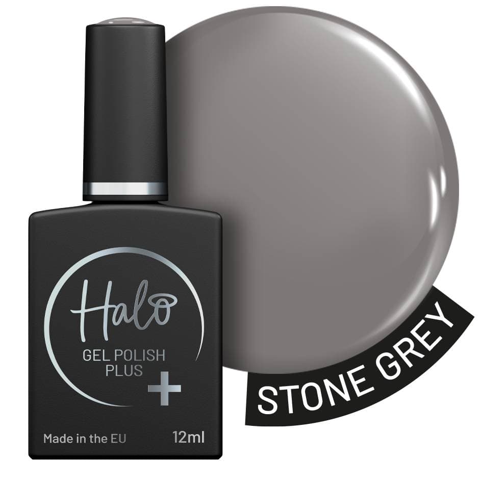 HALO GEL POLISH PLUS - Stone Grey