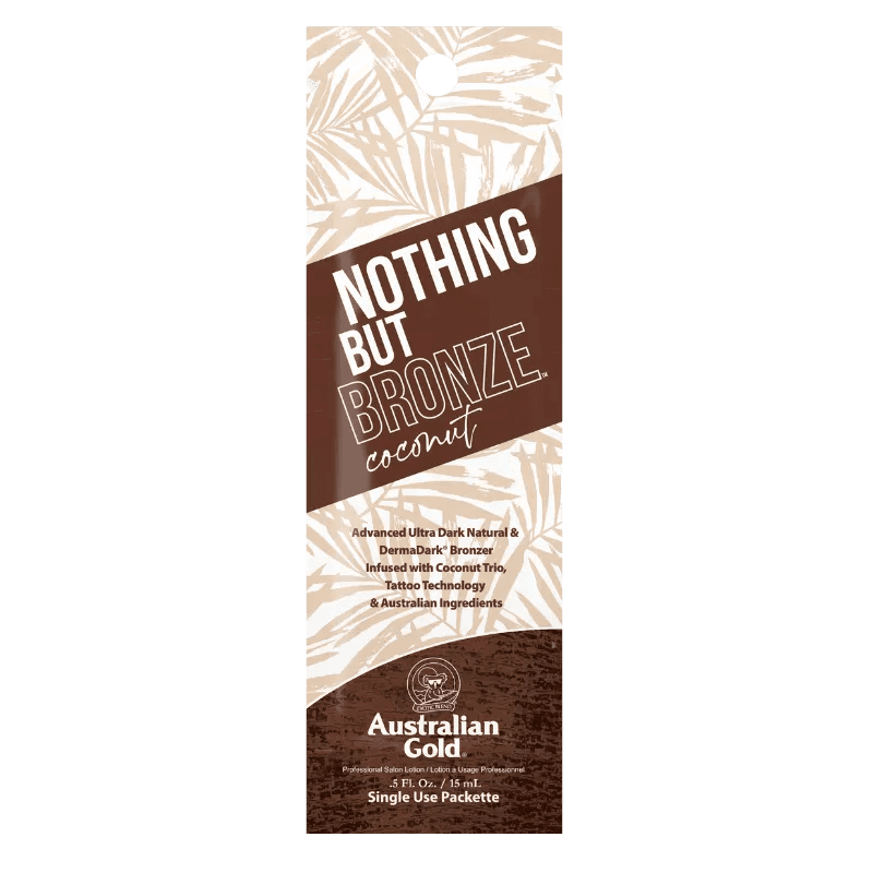 AUSTRALIAN GOLD - SACHET - Nothing But Bronze Coconut - 15ml