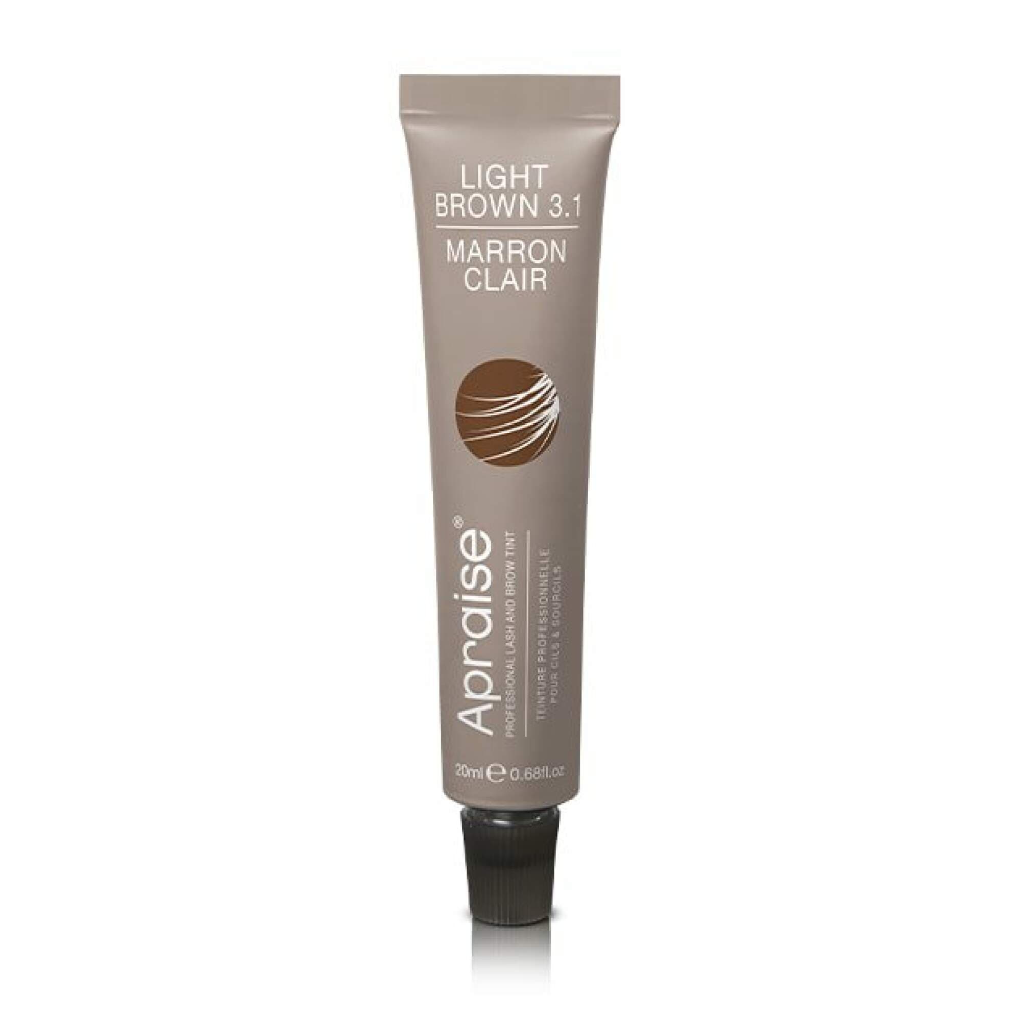 Apraise - Eyelash & Eyebrow Tint - Light Brown Vegan - No. 3.1